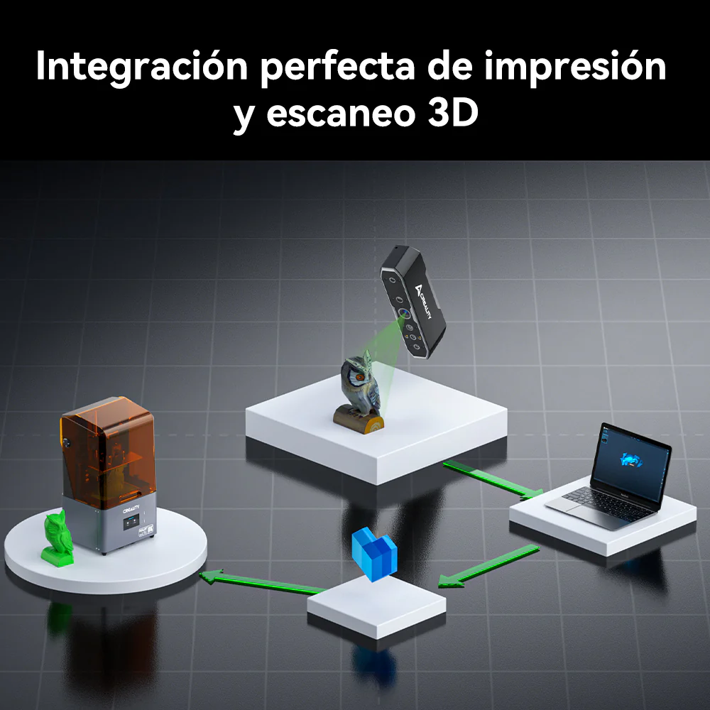 Creality: Escáner 3D CR-Scan OTTER 3DWorld