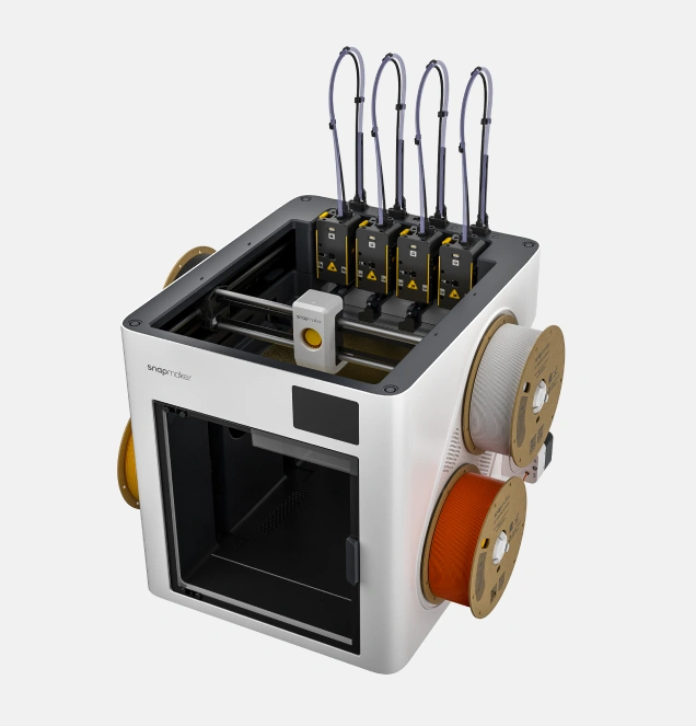 Snapmaker U1 multi-color multi-extrusor - 3DWorld
